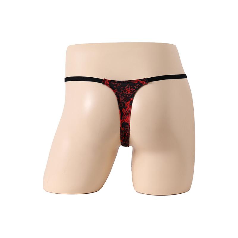 2025 new thong seduction sex panties Chinese style phoenix pattern sexy passion sexy thong