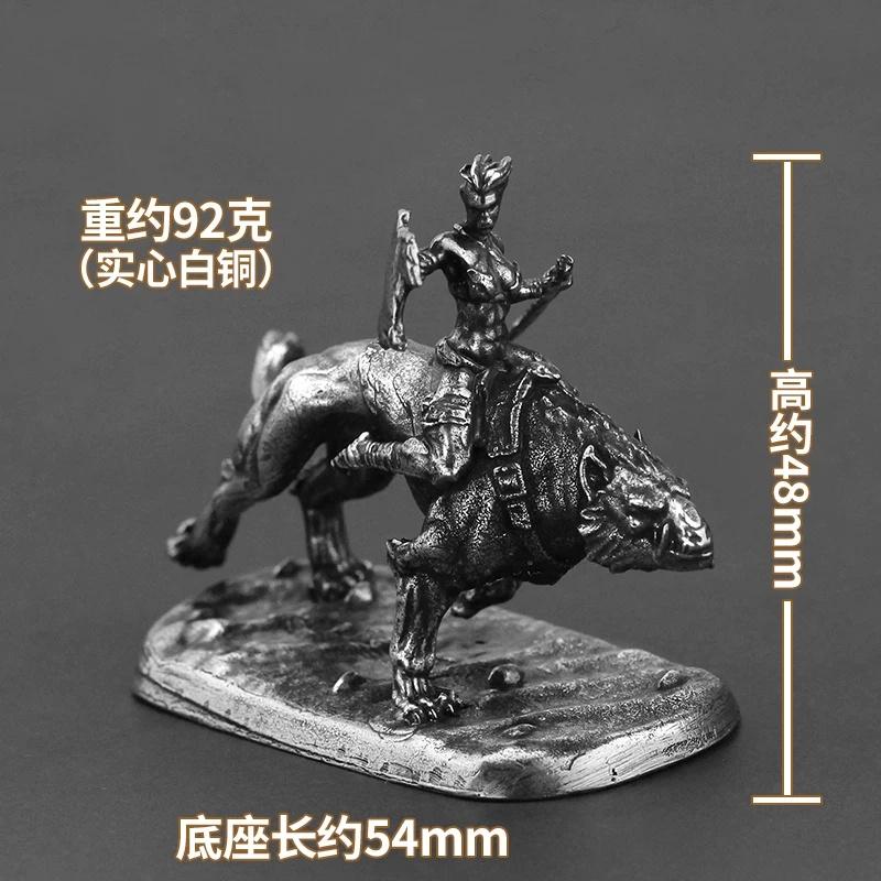 Orc Warrior Knight Soldier Action Figures Metal Model Boys Gifts Board Game Piece Miniature Ornament Accessorie Finished Product