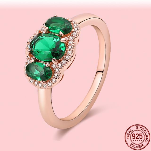  Sterling Silve Rings Popular Flower Lucky Rings Jewelry For Women Making Dorpshipping Rings TrendFlower Jewelry