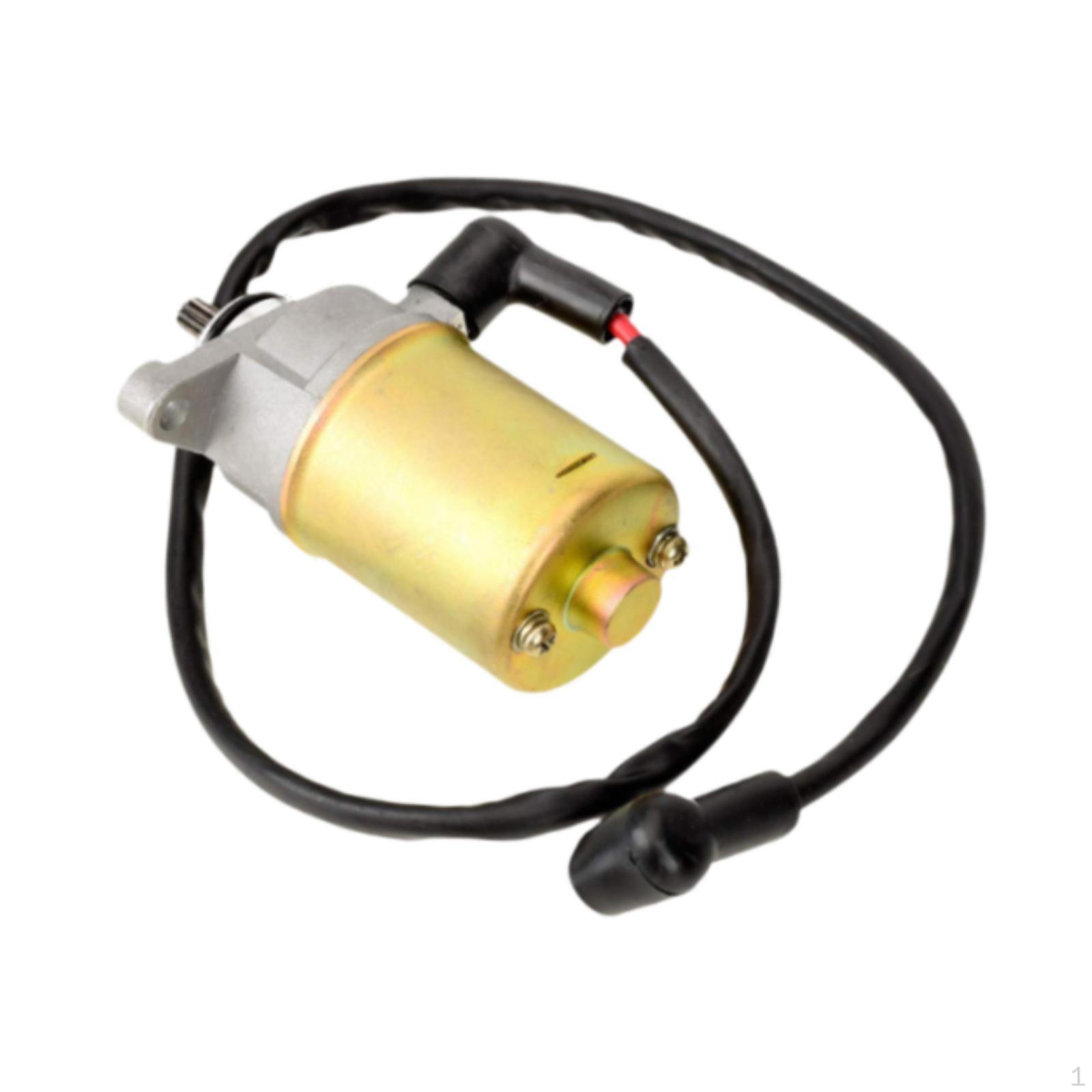

Starter Motor Sturdy for Gy6 125cc Four Stroke Scooter Quad Wheelers