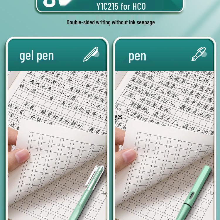 300-Word Thickened Composition Notebook for Grades 3-5 Language Arts, 400 Grids