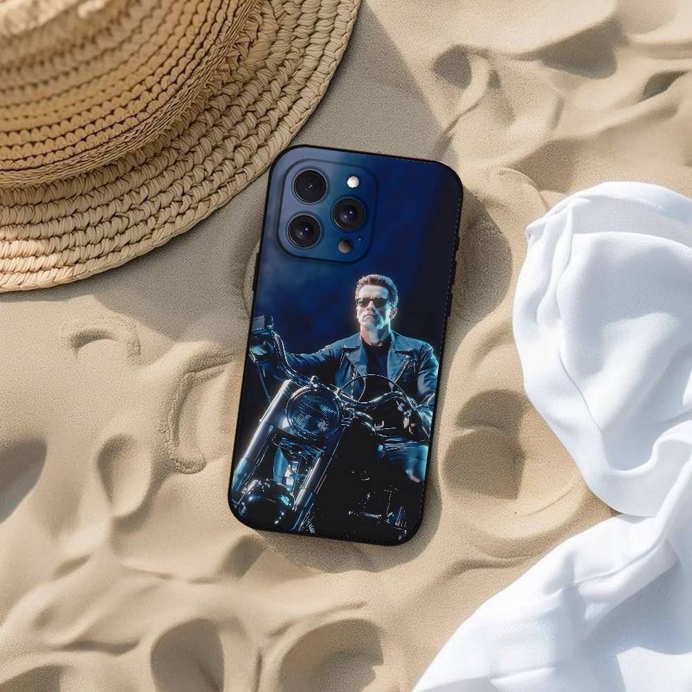 Arnold Schwarzenegger Terminator Phone Case For IPhone 17 16 15 14 13 12 11 PRO MAX PLUS Mini TPU Soft To Skin-friendly Case