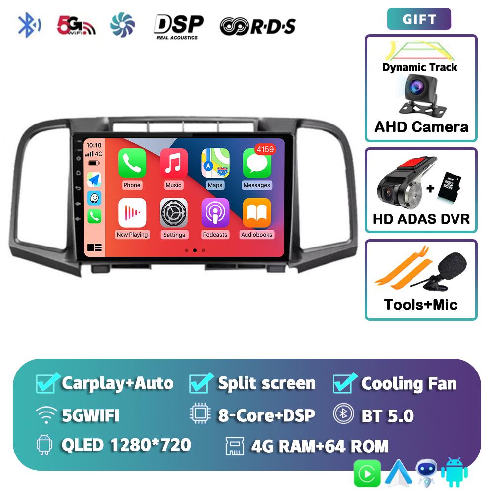 Android14 Carplay Auto For Toyota Venza 2008 - 2012 2013 2014 2015 2016 Car Radio Multimedia Player Video Stereo WIFI+4G BT 2DIN