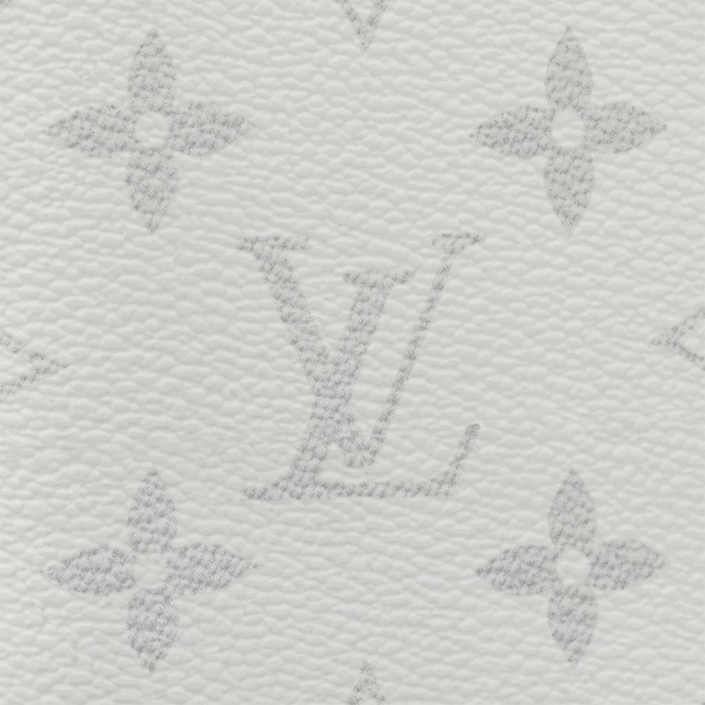 Louis Vuitton Monogram Canvas And Leather Wallet Men Wallet White M30933