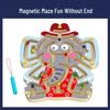 Wooden Animal Magnetic Maze Toy for Kids - Enhances Logical Thinking and Concentration