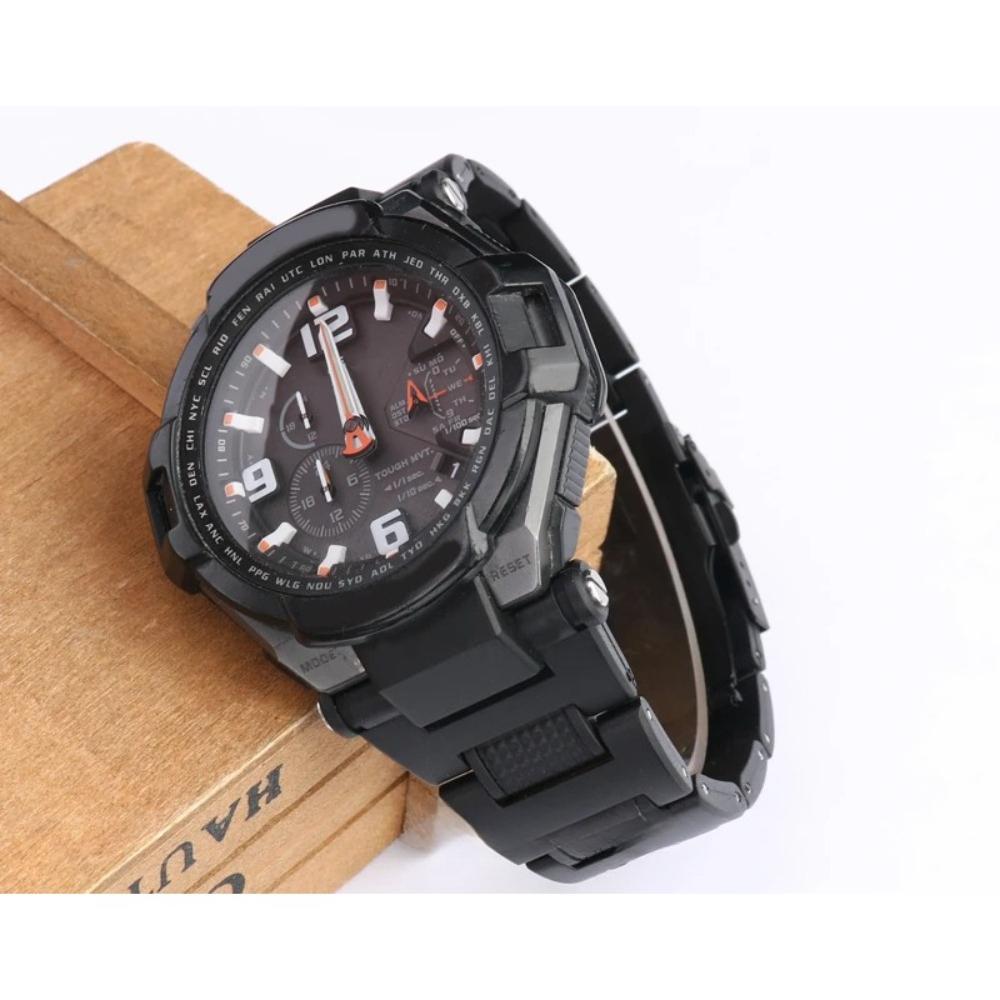 For Casio G-shock Special Convex Interface Fold Buckle Air Fighter Plastic Steel Series GW-A1100 Gw4000 Ga1100 Men Watch Strap