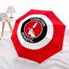 Charlton Athletic FC  pattern, automatic folding umbrella, portable and foldable design, 8 ribs, a Christmas or birthday gift.