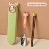 Abay Portable Cartoon Rabbit Cutlery Set