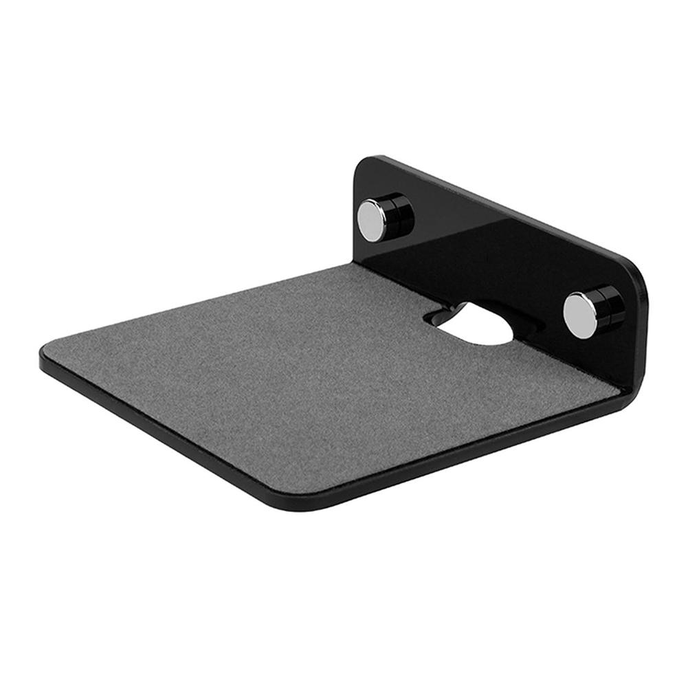 

Акриловое крепление для динамика Многофункциональная портативная настенная полка Подставка-дисплей для веб-камеры, сотовых телефонов, роутера для JBL GO3 Sound Box чёрный