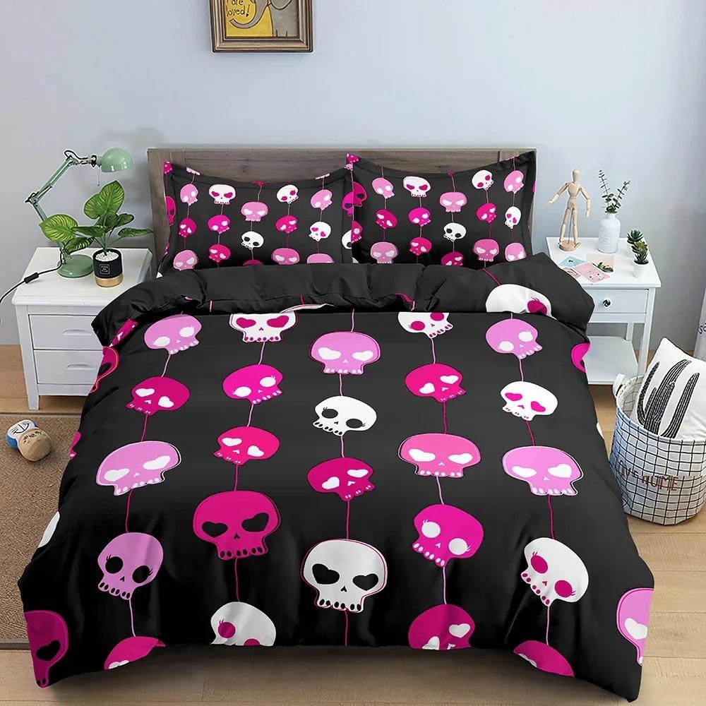 3D Print Bedding Set Halloween Pattern Duvet Cover Comforter Covers Single Twin King Size Quilt Cover With Pillowcase