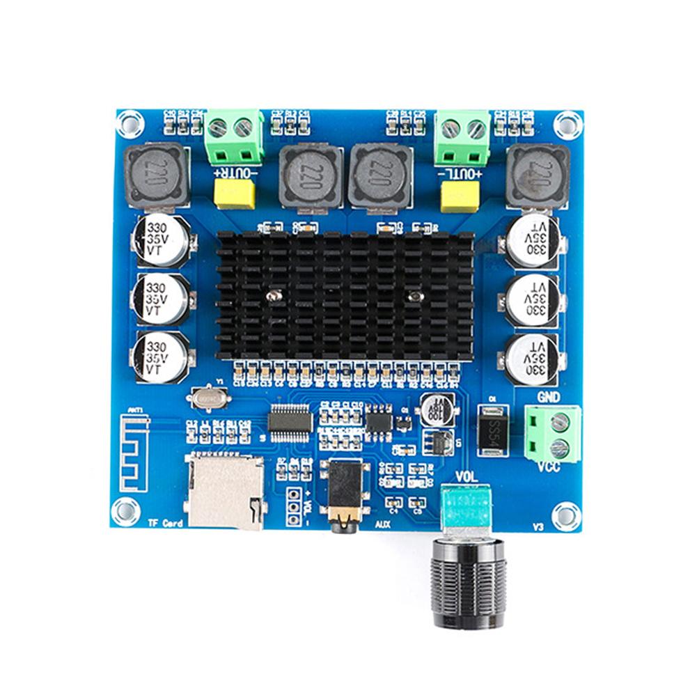 XH-A105 Power Digital Stereo Receiver 2x100W TDA7498 High-power Audio Module Bluetooth-compatible for Speakers Home Theater DIY