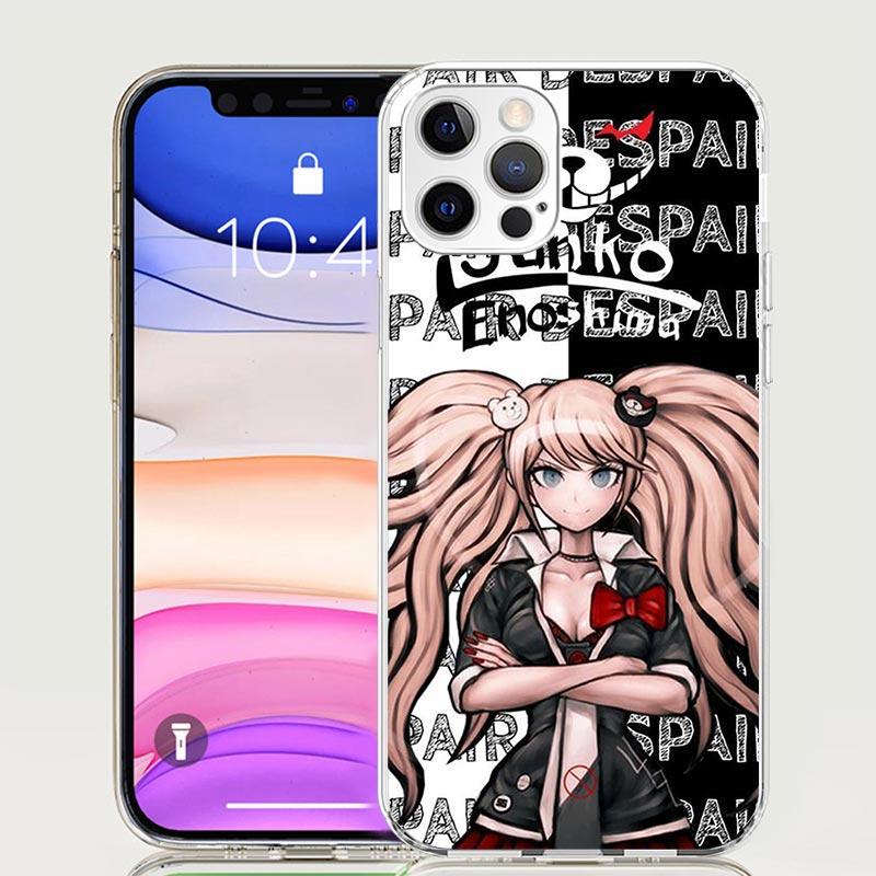 

Danganronpa Enoshima Junko Phone Case For Apple iPhone 17 Air 16 15 Plus 14 + 13 Mini 12 11 Pro Max 7 8 SE 16Max Soft Shell Cove iPhone 13 Pro