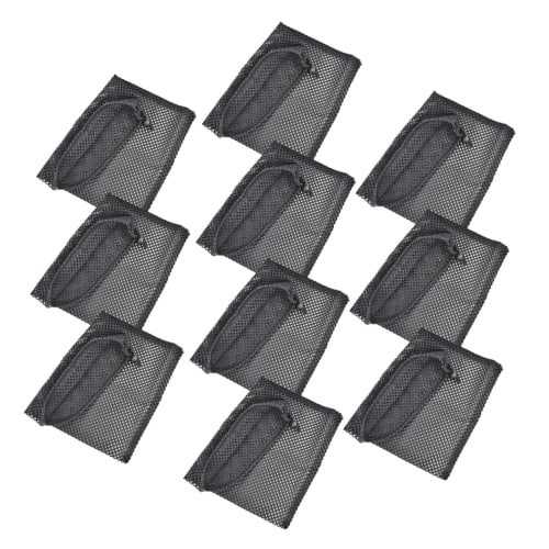 

DOITOOL 10-Piece Mesh Drawstring Bags, Multifunctional Storage Bags for Travel, Sports, Clothing, and Balls, Washable and Made of Polyester