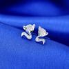 Anti-allergic Fashion Trendy Jewelry Micro-studded Fox Earrings for Girls Gifts