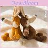 Large Tailed Wolf Plush Toy With Pp Cotton Filling For Kids And Adults