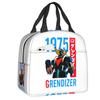 Boîtes à lunch réutilisables personnalisées Ufo Robot Grendizer Goldrake Mazinger Z pour femmes, étanches, isothermes, sac à lunch isolé pour le travail
