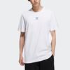 Adidas Originals Trefoil Logo Print Sports Crew Neck Short Sleeve T-Shirt Men Tops White H46694