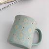 French Totem Embossed Glaze Craft Ceramic Western Restaurant Coffee Shop Mugs