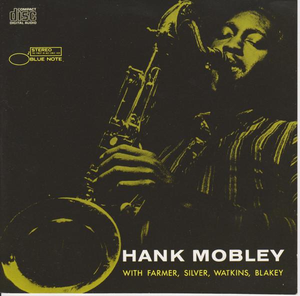 

CD HANK MOBLEY The Hank Mobley Quintet CDP7468162 Blue Note 1987 US Jazz Used