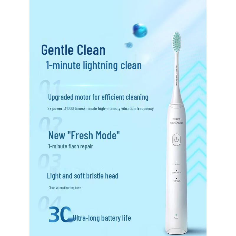 Philips S2 Sonic Electric Toothbrush CN plug (adapter included)