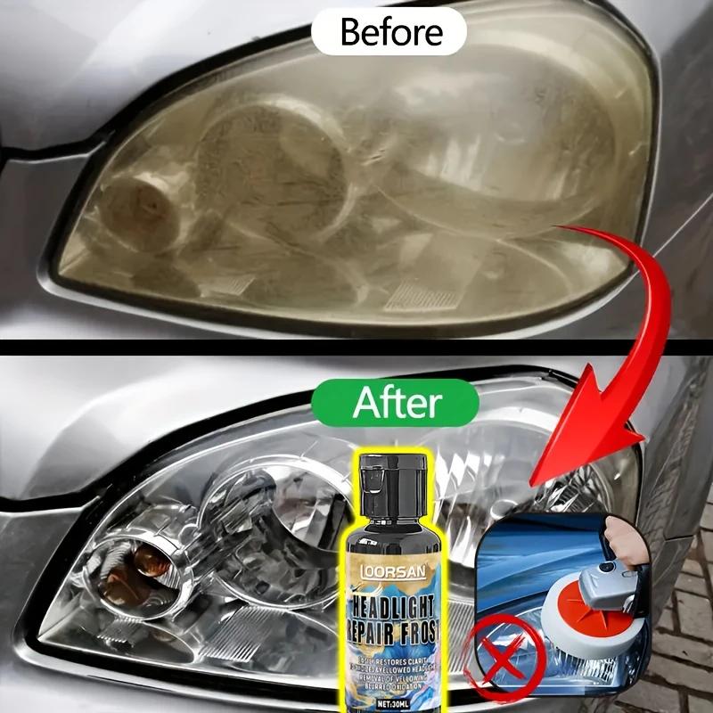 Scheinwerfer-Restaurationsset, Scheinwerferpolierung, Scheinwerfer-Kratzerreparatur, löst schnell Scheinwerferalterung, Kratzer