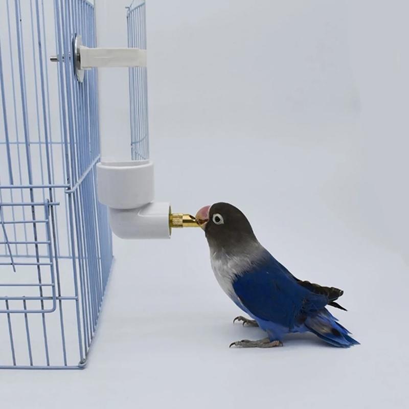 130Ml Papagei Wasser Dispenser Trinken Flasche Hängen Automatische Feeder Käfig Zubehör Für Chinchillas Kaninchen