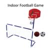 2 in 1 Indoor Arcade Game Parent Child Sports Games Indoor Children's Football Door for 3+ Years Old