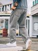 TIDEWORD Baggy Loose Super Wide Denim Casual Sizes Available In Light and Dark Blue Pants, Fit, Pants, Slacks, Fit, Spring, Summer, Fall, 28-48,