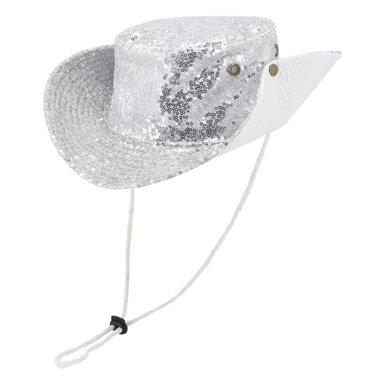 Sequined Bucket Hat Outdoor Sun Hat for Outdoor Fishing Hiking Caps Breathable Sunscreen for Hot Season