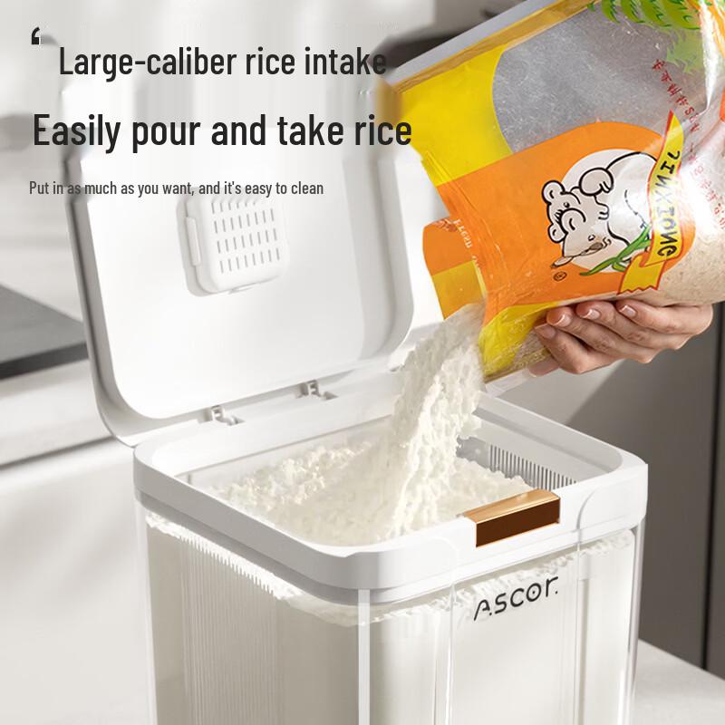 Moisture-Proof Flour & Grain Storage Container