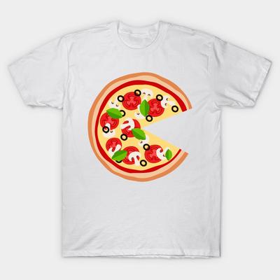 T Shirt Women Matching Couple Shirts For Pizza T Shirt Lovers Va Harajuku Print Kawaii Tshirt Summer Short Sleeve Female T-Shirt Top Tee