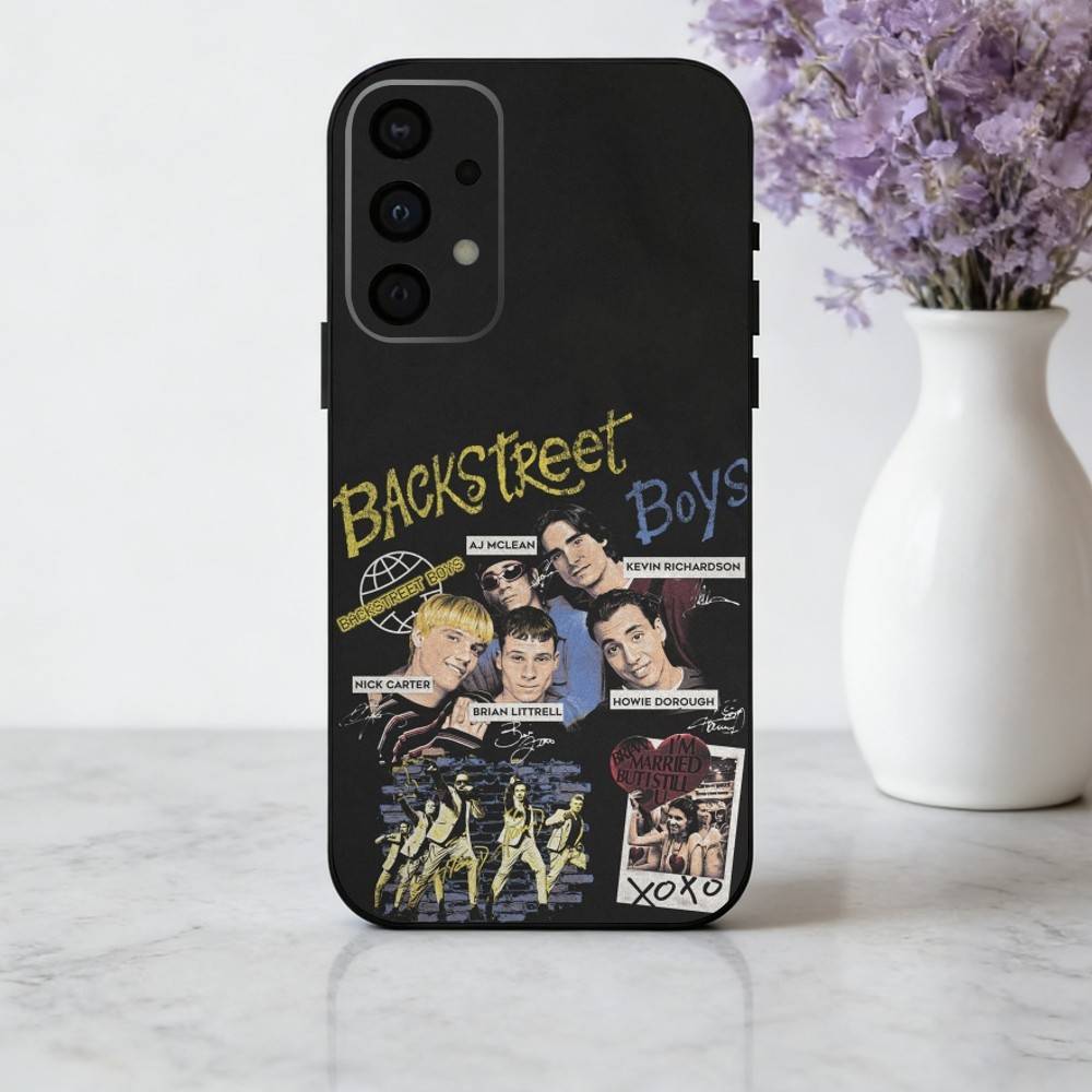 American Band B-Backstreet B-Boys Phone Case For Samsung Galaxy A73,A72,A71,A70,A53,A52,A51,Soft Silicone Black Cover