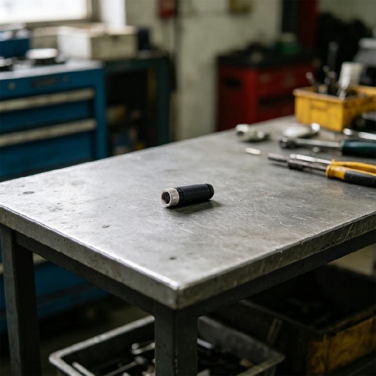 Secure M 8 Waterproof Plugs 3Pin / 4 Pin High Strength PA66 Housing For Stable Connection Protections Against Oils/Acids