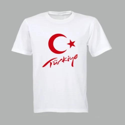 Turkish Flag Turkey Men TShirt Star Crescent Gift Short Sleeve Casual Oversized T Shirt