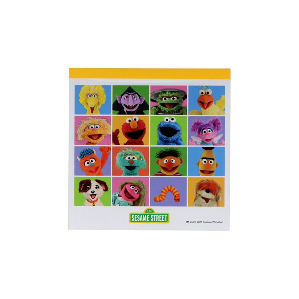 

Stationery Sesame Street Square Memo S2850036 Sun-Star Pad, Photo,
