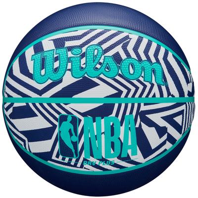 Wilson NBA DRV Plus Dazzle Camo Ball, Unisex Navy Basketball