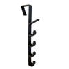 Over The Door Hook Plastics Heavy Duty Over Door Hanger Holder for Coat Robe Clothes Towel Hanging Bathroom Organizer