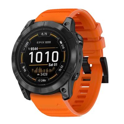 Quick Fit 22MM 26MM Silicone Strap For Garmin Fenix 8 7X 7 Pro Solar Tactix 8 7 7 Pro 7X Enduro 3 2 Epix Pro Venu 3 Watch Band