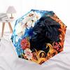 1 PC Automatic Folding Umbrella - Yin Yang Lions Pattern, Portable & Foldable Design with 8 Ribs, Christmas Birthday Gifts