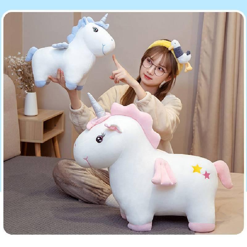 Adorable Unicorn Plushie Toy Cute Cartoon Doll Girls Sleep Birthday Present