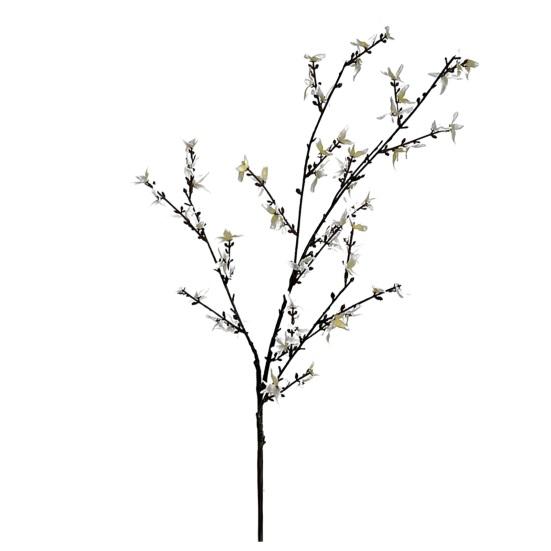 45 Inch Artificial Forsythia Flower Branches Fake Spring Forsythia Stem Faux Winter Jasmine Branches for Vase Floral Arrangement Party Home Decoration