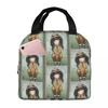 Girls Gorjuss Insulated Lunch Bag for Women Office Cooler Thermal Food Box Tote Portable Lunch Boxes Container