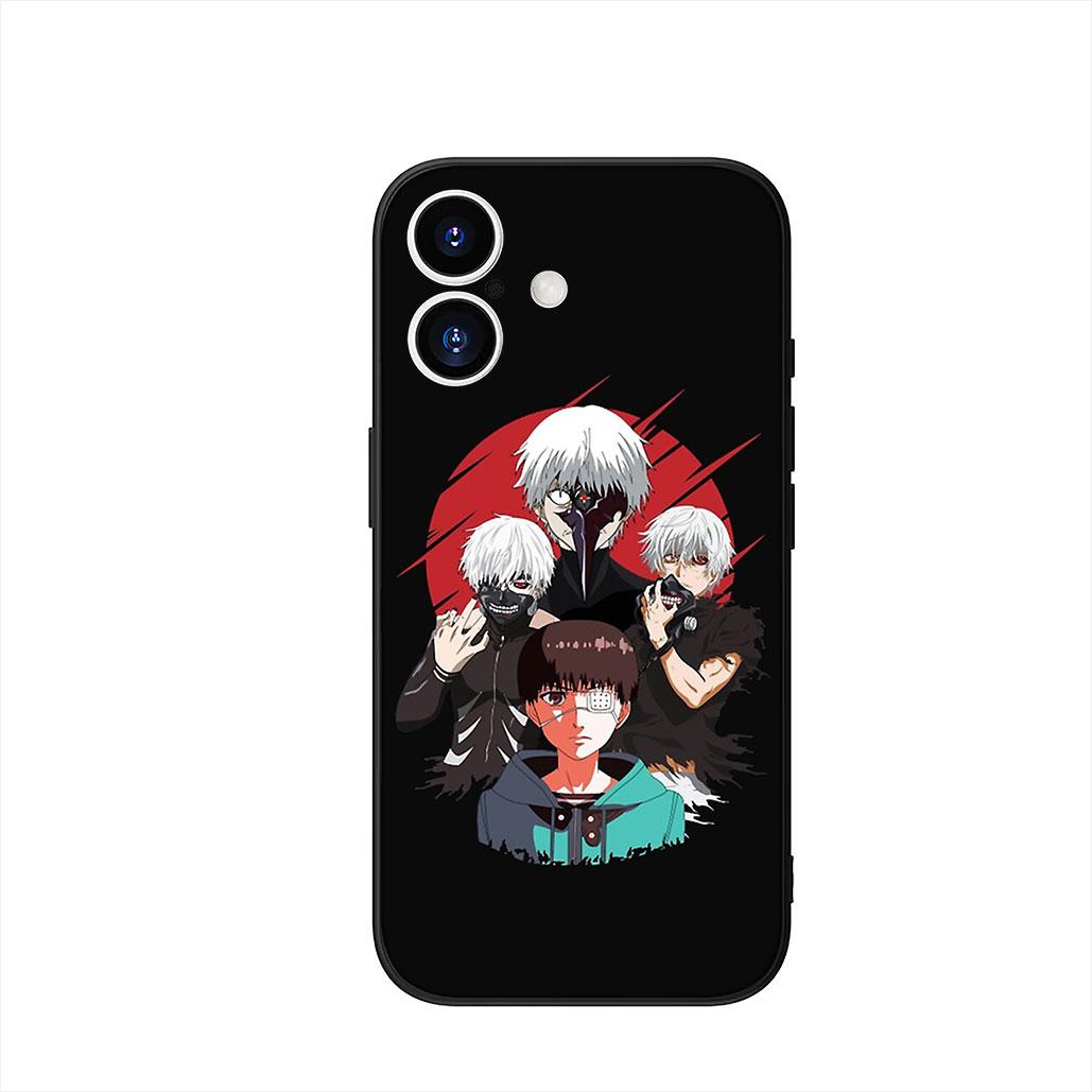 

Cartoon Tokyo Ken Kaneki Ghoul Phone Cover Case for Samsung Galaxy S25 S23 S22 S24 FE Ultra Plus A56 A05 A06 A15 A16 A57 S7 Edge Galaxy S25+
