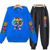 Autumn Kids Hoodie Black Boy Girl White Pink 3-12Yrs 67 Six Seven Print Clothing Casual Top+Trousers Child Gift Coat Set