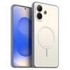 Матовый Полупрозрачный Магнитный Чехол для Телефона Vivo V60 Lite 4G/5G Мягкая Силиконовая Накладка