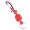 Strong Magnetic Release Holder Carabiner Metal Net Release Clip Keychain Hook for Outdoors