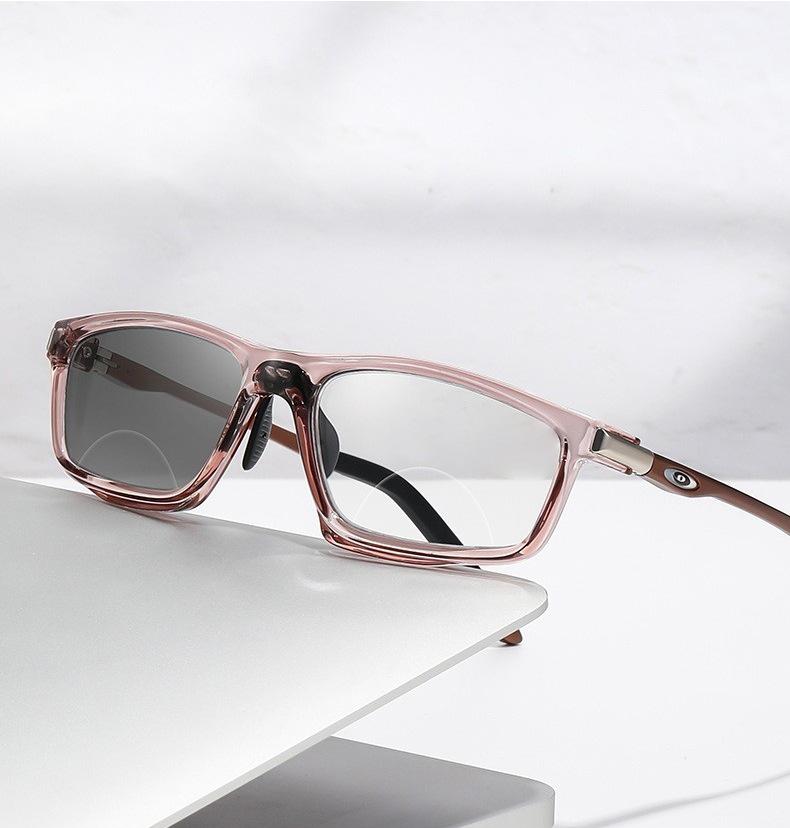 Sport style pochromic TR90 aluminum-magnesium model anti-blue light outdoor sports accessory 813-1