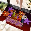 Halloween Cartoon Comedy Adventure Movie Scooby-Doo Carpet Is Suitable for Living Room and Bedroom Doormats Office Balcony Decorative Carpet V4