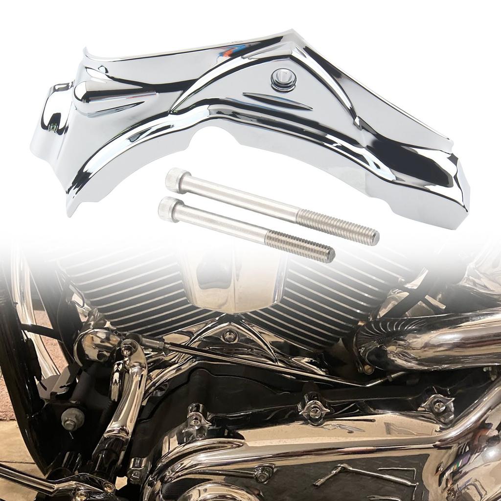 Motorcycle Chrome Cylinder Base Side Cover Moto Decor Accessories For Harley Softail Slim Heritage Custom Fat Boy EFI 2007-2017