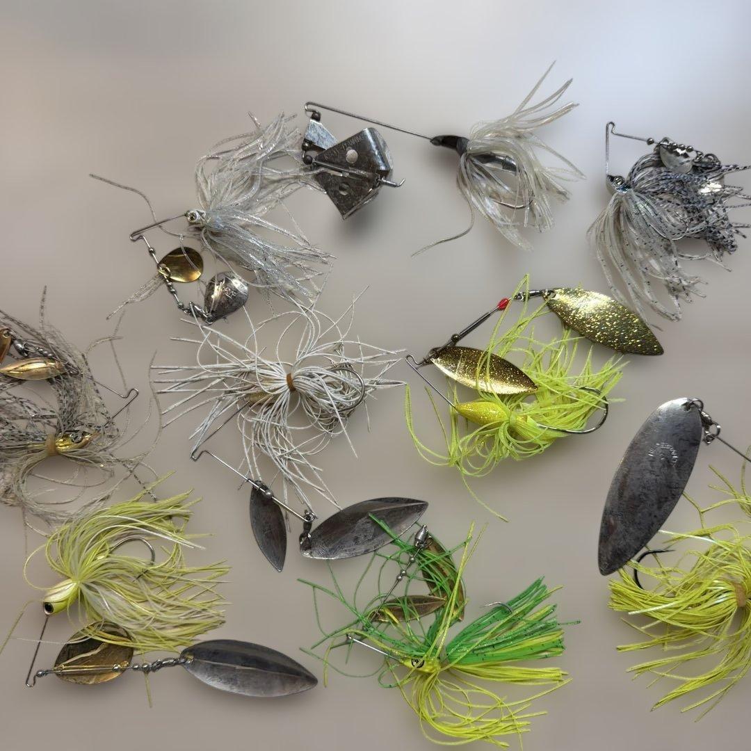 Used spinnerbait lure bulk sale